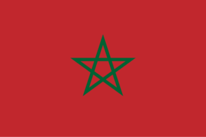 BANDIERA MAROCCO